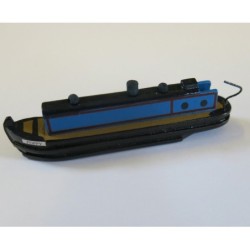 Model of Holiday hire narrowboat (small)